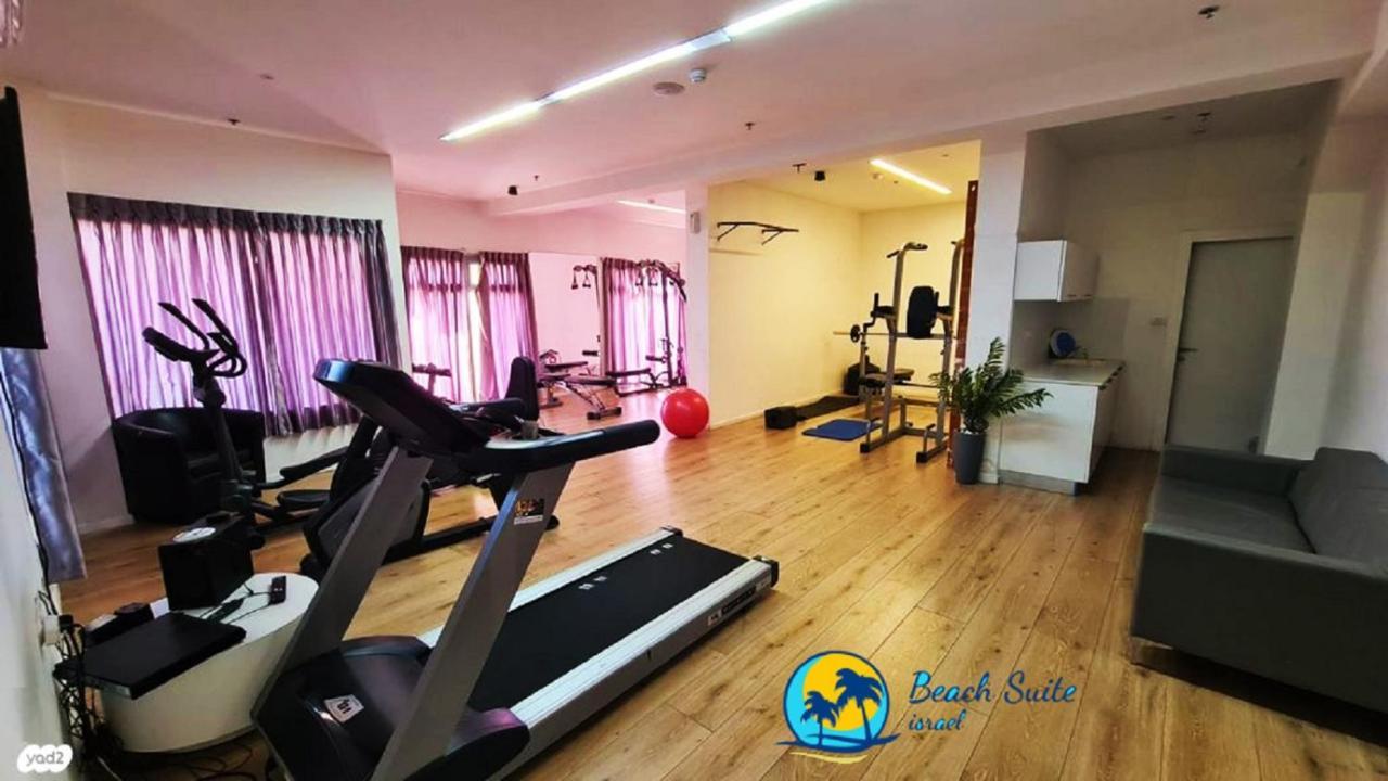 Beach Suite Israel- Private Jacuzzi Garden Suite & Gym, 3 Min Walk To Beach ביץ סוייט ישראל- ג'קוזי פרטי בגינה 3 דקות הליכה לים וחדר כושר Ασκελόν Εξωτερικό φωτογραφία