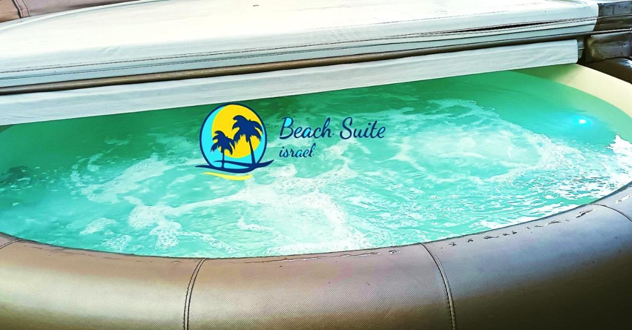 Beach Suite Israel- Private Jacuzzi Garden Suite & Gym, 3 Min Walk To Beach ביץ סוייט ישראל- ג'קוזי פרטי בגינה 3 דקות הליכה לים וחדר כושר Ασκελόν Εξωτερικό φωτογραφία